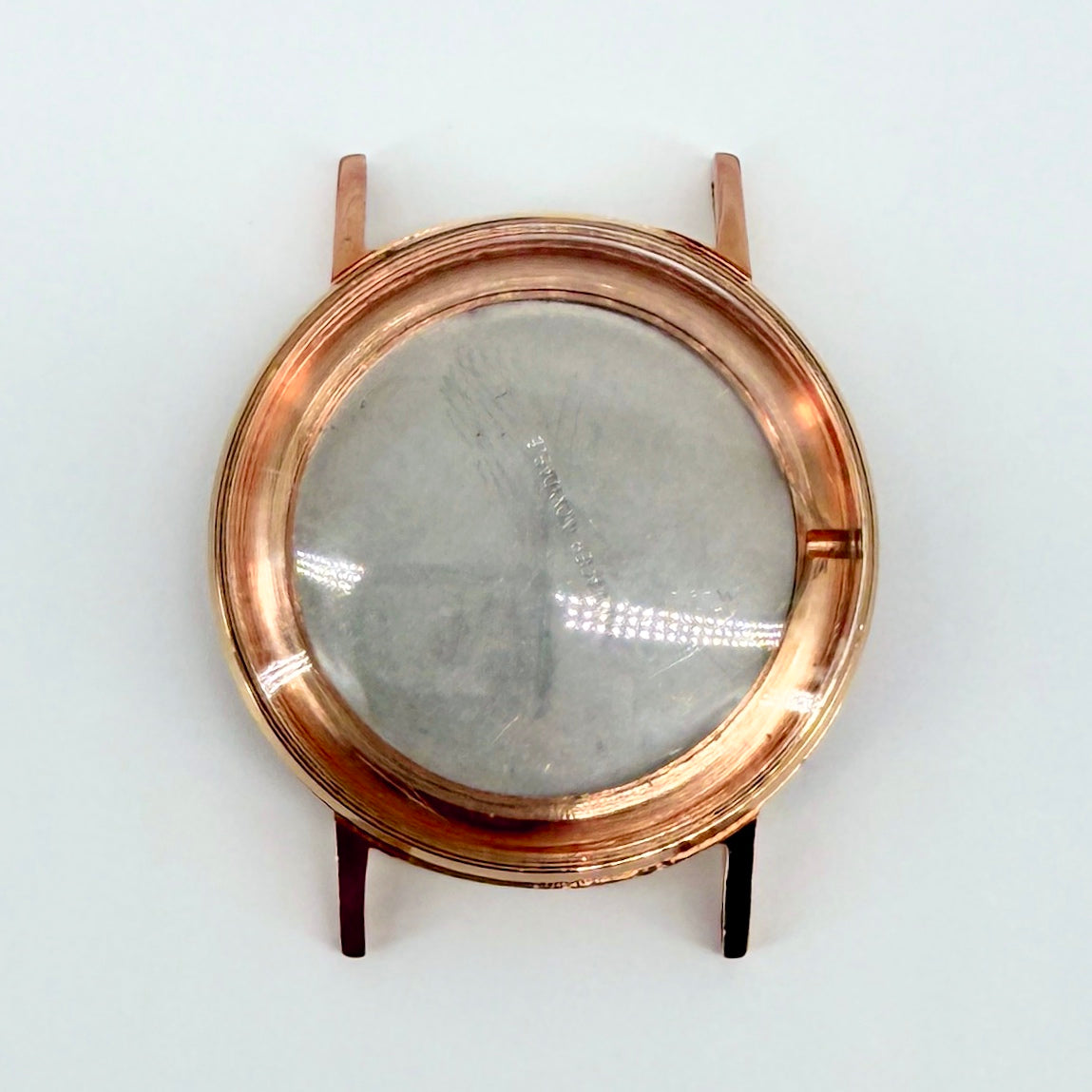 Vintage Gold Plated Wristwatch Case – Peseux 330 – 34.8mm