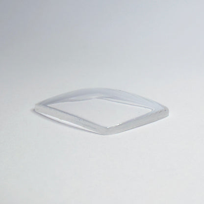 Cushion - Bottom Edge Curved (Both Sides) - G-S Flexo Acrylic Watch Crystals - Vintage New Old Stock