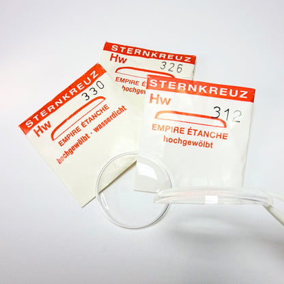 Sternkreuz Empire Watch Crystals - Acrylic, Round, High Dome