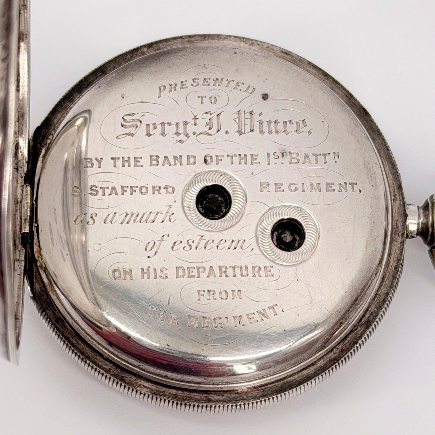 Antique Silver J.W. Benson “The Ludgate” Pocket Watch - London 1887 - Working