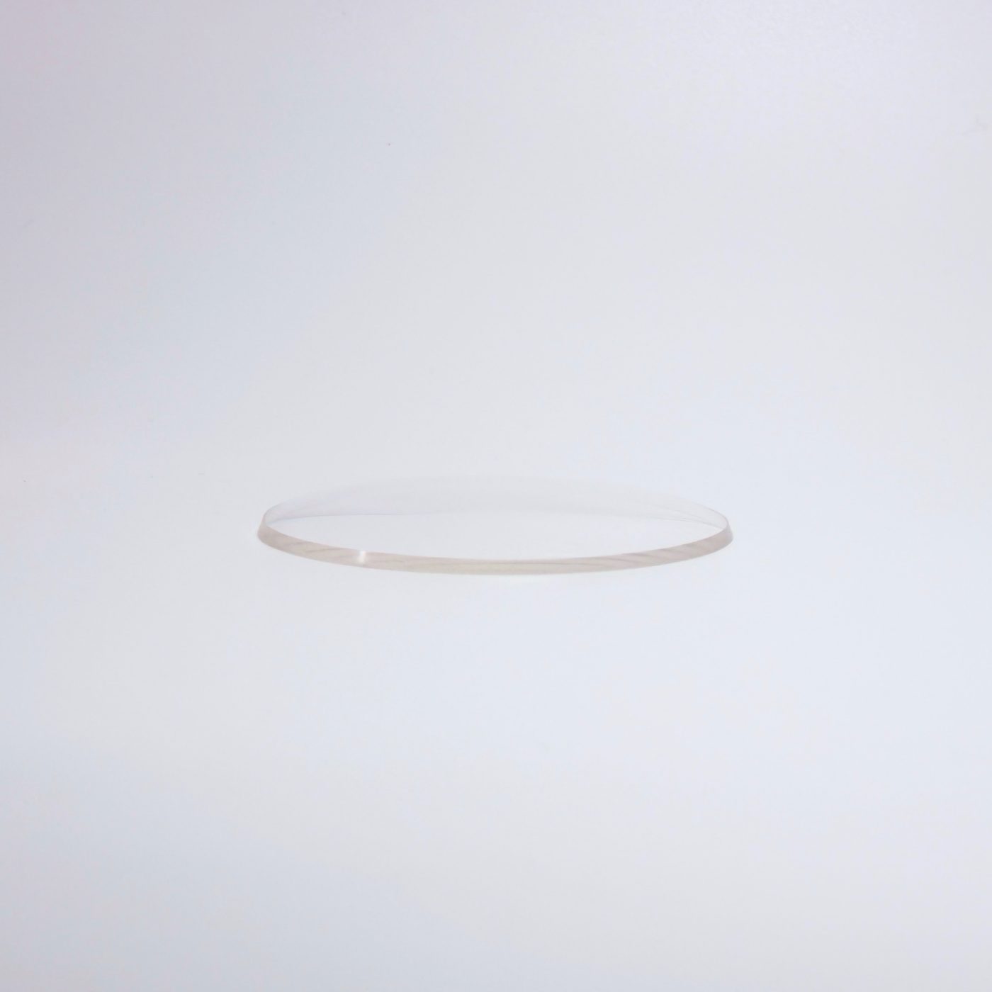 32.0mm Round Low Dome Mineral Glass Watch Crystal - Antique New Old Stock - image 2