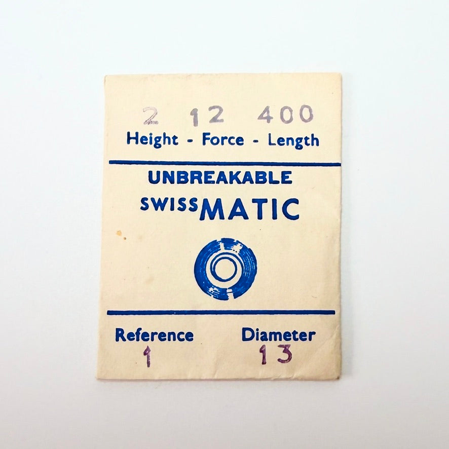 Swissmatic Mainspring - H 1.35 × T 0.15 × L 400 × D 13 mm - image 1