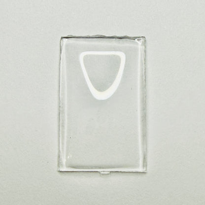 Rectangle - Curved Edge - Domed - BCL Acrylic Watch Crystals - Vintage New Old Stock