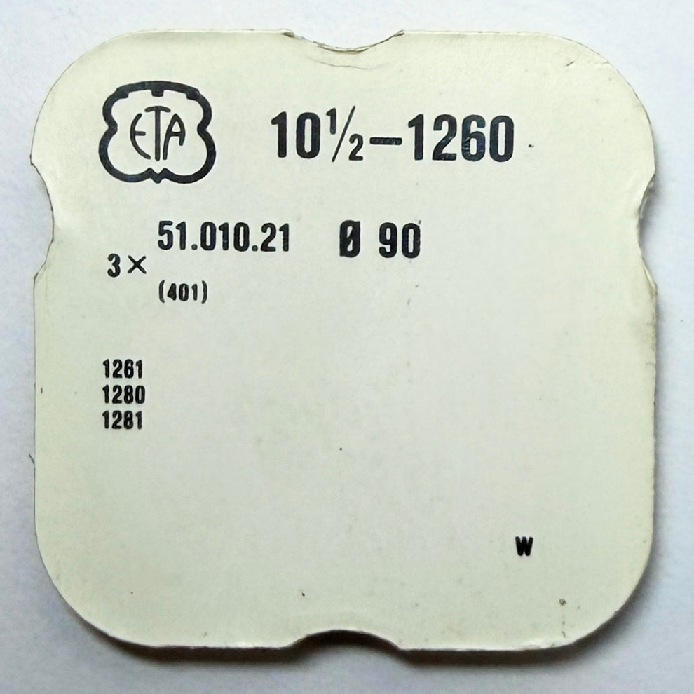 ETA 1260 - Winding Stem - 401 (51.010.21)