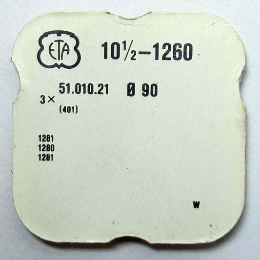 ETA 1260 - Winding Stem - 401 (51.010.21)