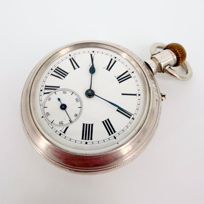 Antique Double-Sided Chronograph Pocket Watch – Working