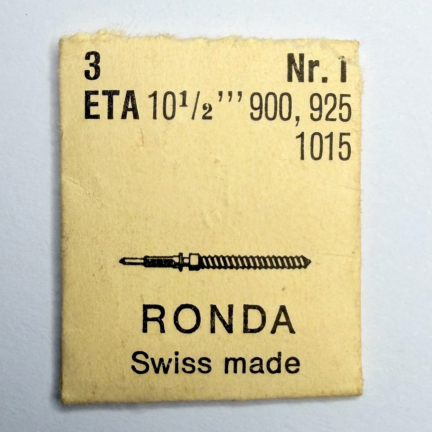 ETA 900 / 925 / 1015 - Winding Stem - Ronda 1