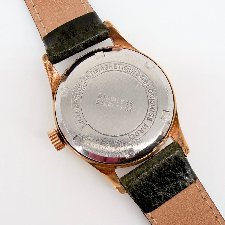 Vintage Bulla Ancre 17 Rubis Wristwatch – 17 Jewel Swiss – Repair Project
