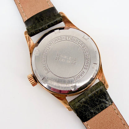 Vintage Bulla Ancre 17 Rubis Wristwatch – 17 Jewel Swiss – Repair Project