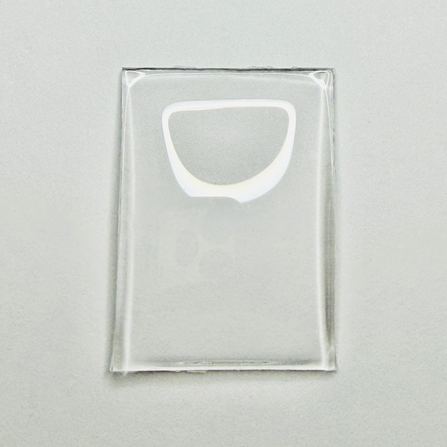 Rectangle - Curved Edge - Domed - BCL Acrylic Watch Crystals - Vintage New Old Stock