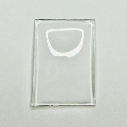 Rectangle - Curved Edge - Domed - BCL Acrylic Watch Crystals - Vintage New Old Stock