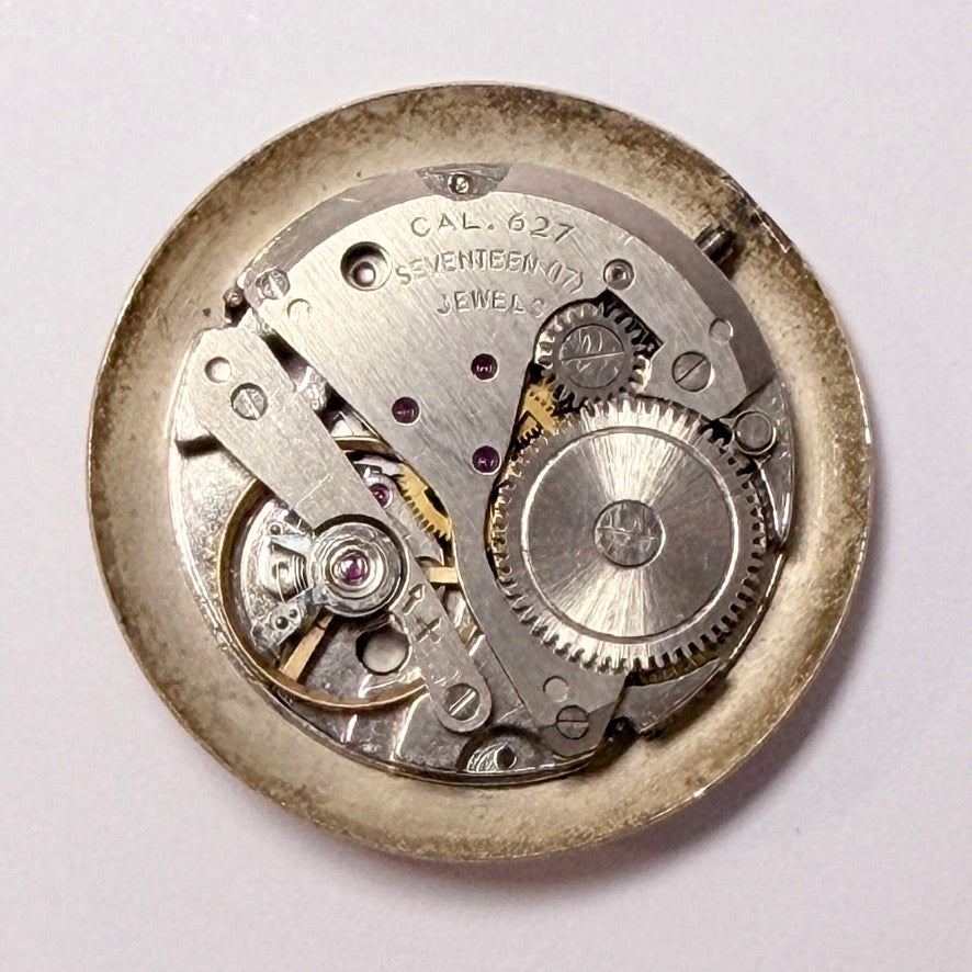 Smiths Cal. 627 Watch Movement & Dial - 17 Jewels - Working