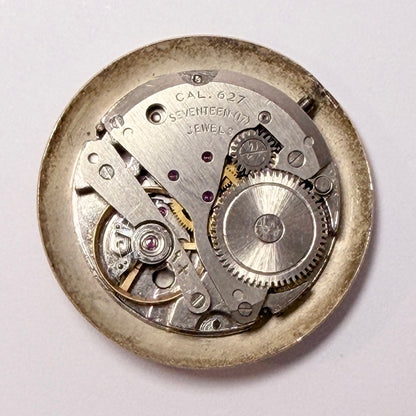 Smiths Cal. 627 Watch Movement & Dial - 17 Jewels - Working
