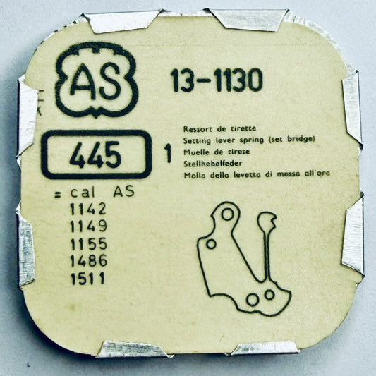 AS 1130 / 1130N – Setting Lever Spring - 51.090 (445)