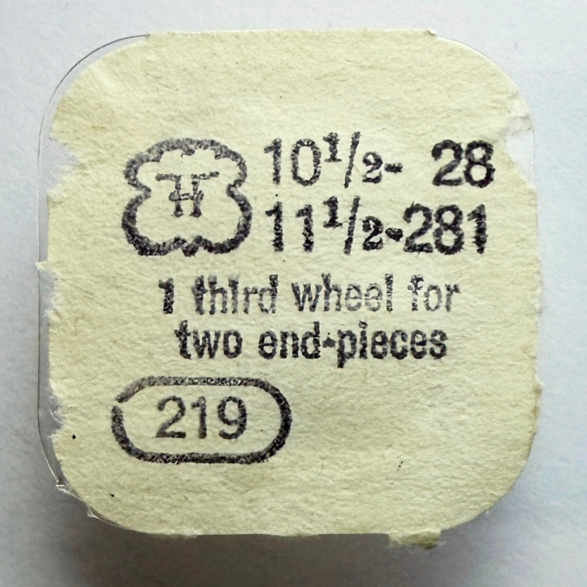 FHF 28 / 281 - Third Wheel - 219