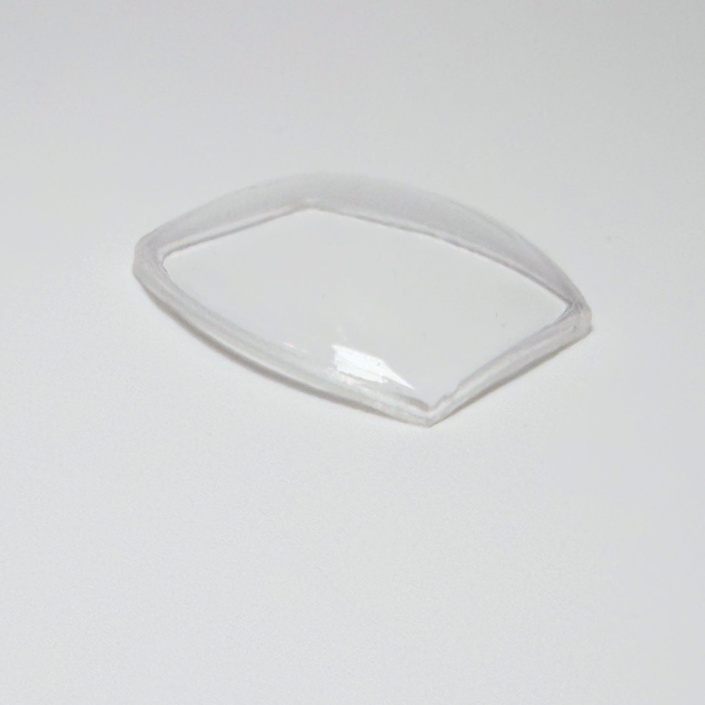 Tonneau / Barrel (PMT Series) - Bottom Edge Curved (Both Sides) - G-S Flexo Acrylic Watch Crystals - Vintage New Old Stock