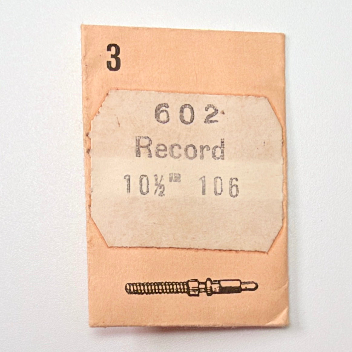 Record 104, 106, 106A, 106C, 106G, 106H, 107, 107A, 107C, 107H - Winding Stem - image 1