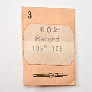 Record 104, 106, 106A, 106C, 106G, 106H, 107, 107A, 107C, 107H - Winding Stem
