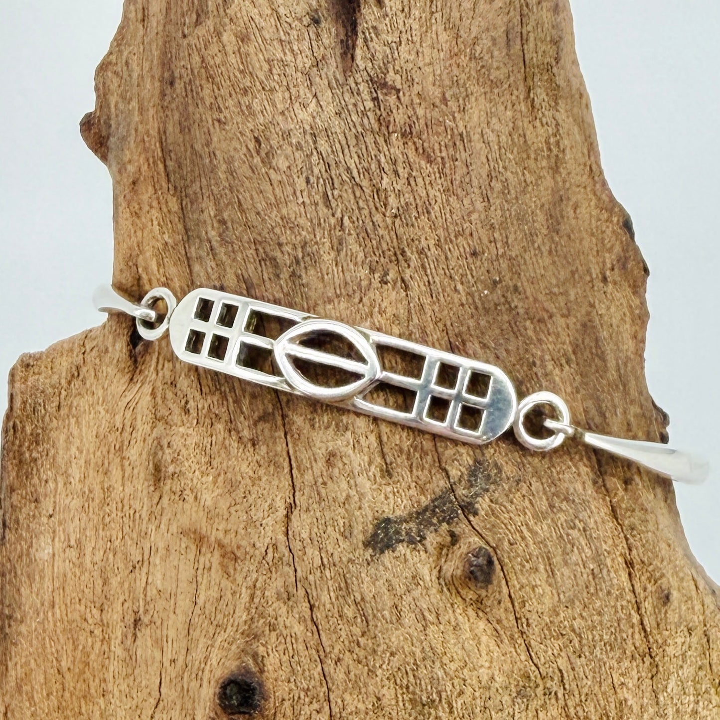Vintage Kit Heath Sterling Silver Bangle – Edinburgh 1996 – 925