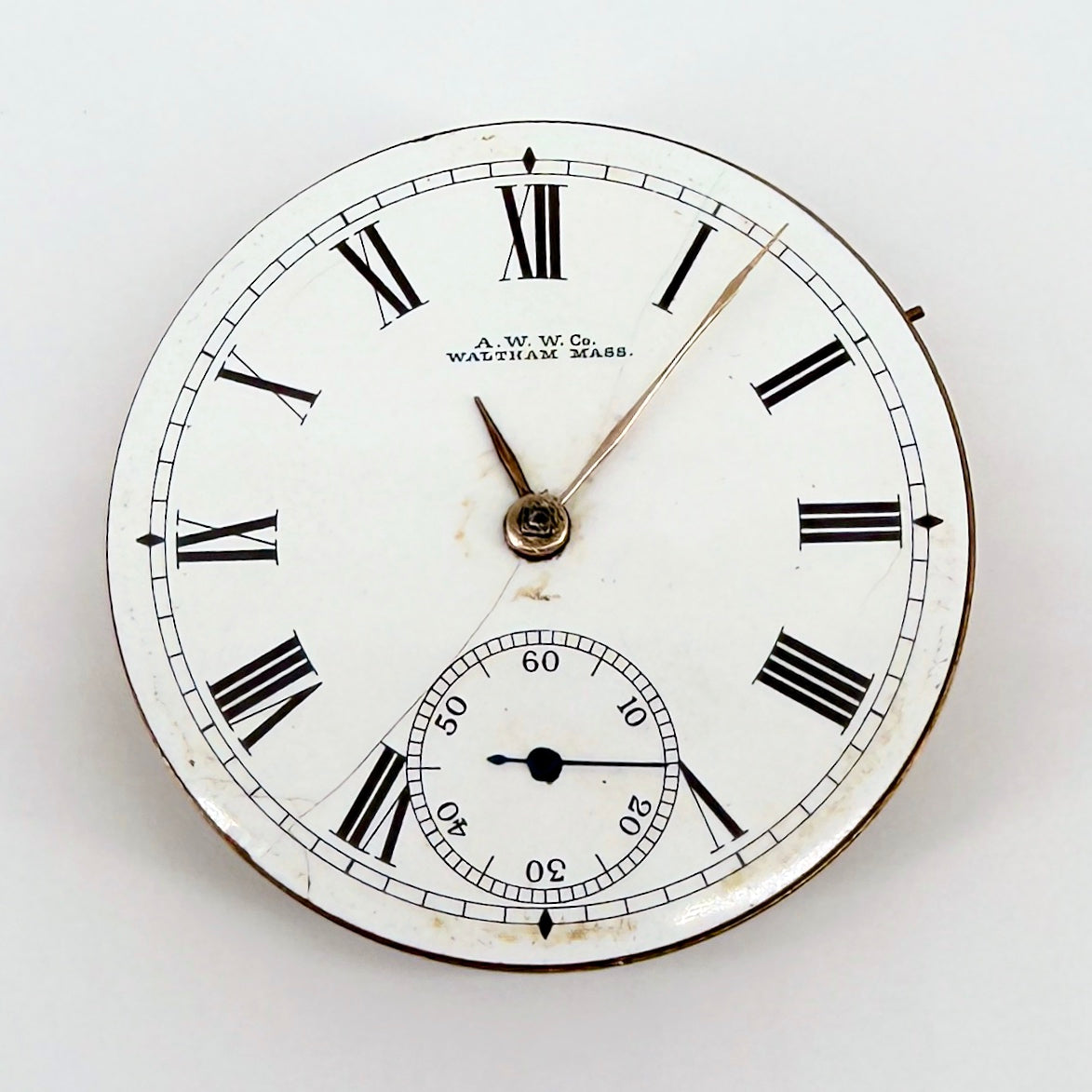Antique Waltham Pocket Watch Movement - Model 1883 c.1891 - Spares/Repair