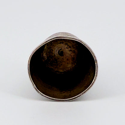 Antique Sterling Silver Thimble – "THE SPA" – H.G. & S.