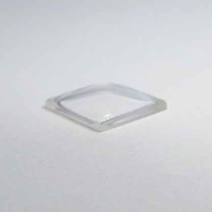 Rectangle Domed - Bottom Edges Flat - G-S Flexo Acrylic Watch Crystals - Vintage New Old Stock