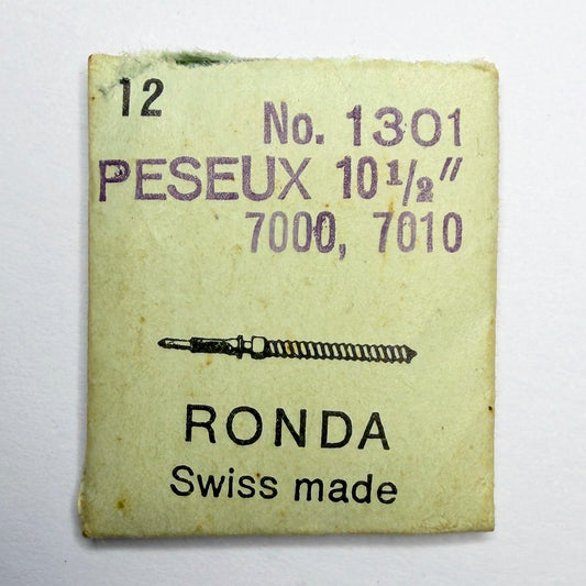 Peseux 7000 / 7010 – Winding Stem - Ronda 1301