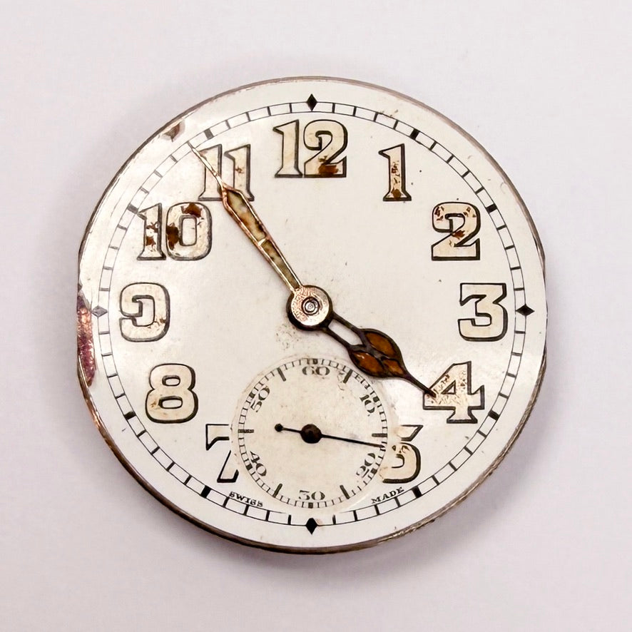 Antique Tavannes Watch Co. Watch Movement – Swiss Made – Spares/Repair