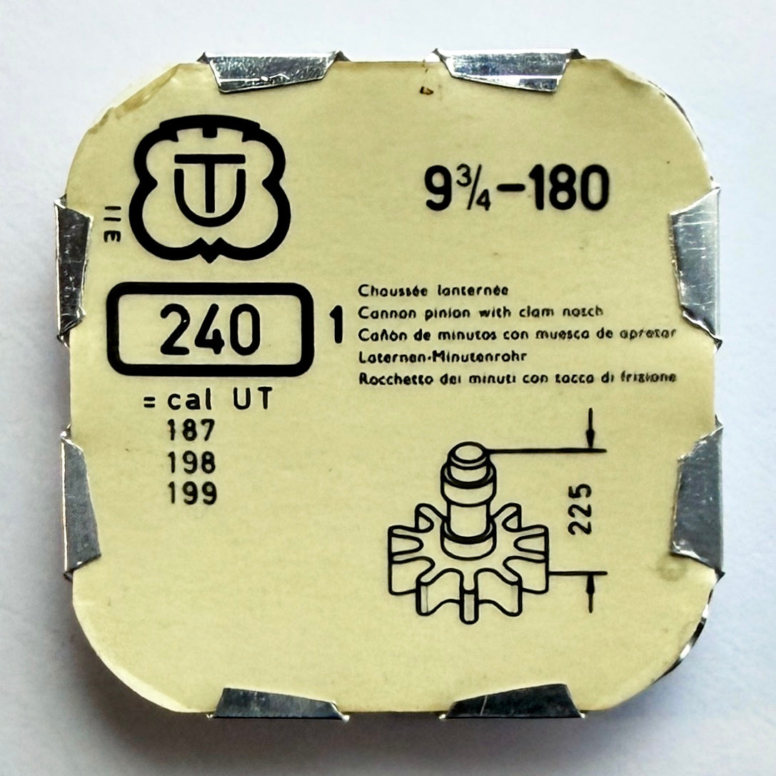 UT 180 - Cannon Pinion, Height 2.25mm - 240