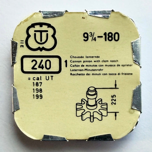 UT 180 - Cannon Pinion, Height 2.25mm - 240