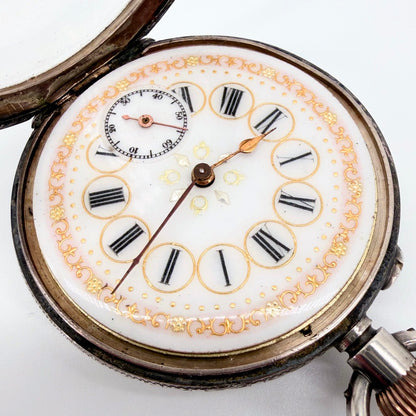 Antique Swiss 935 Silver Pocket Watch - Gédéon Thommen G.T. - Working