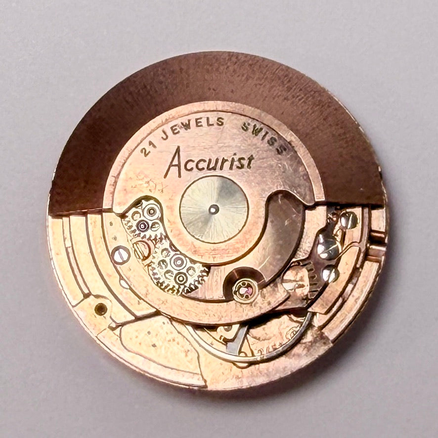 ETA 2451 "Accurist" Automatic Watch Movement - 21 Jewels - Partially Working