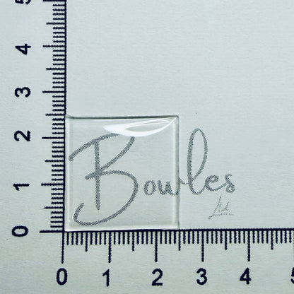 Square - Domed - P.X. Acrylic Watch Crystals - Vintage New Old Stock