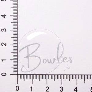 Antique New Old Stock - 30.6 mm - Round Extra Low Dome - Mineral Glass Watch Crystal