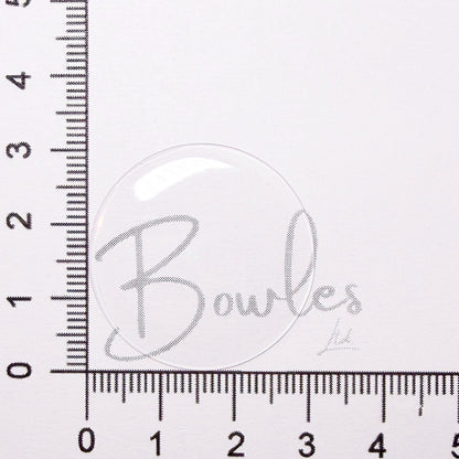Antique New Old Stock - 30.6 mm - Round Extra Low Dome - Mineral Glass Watch Crystal - image 1