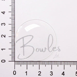 33.70mm Round Low Dome Mineral Glass Watch Crystal - Antique New Old Stock