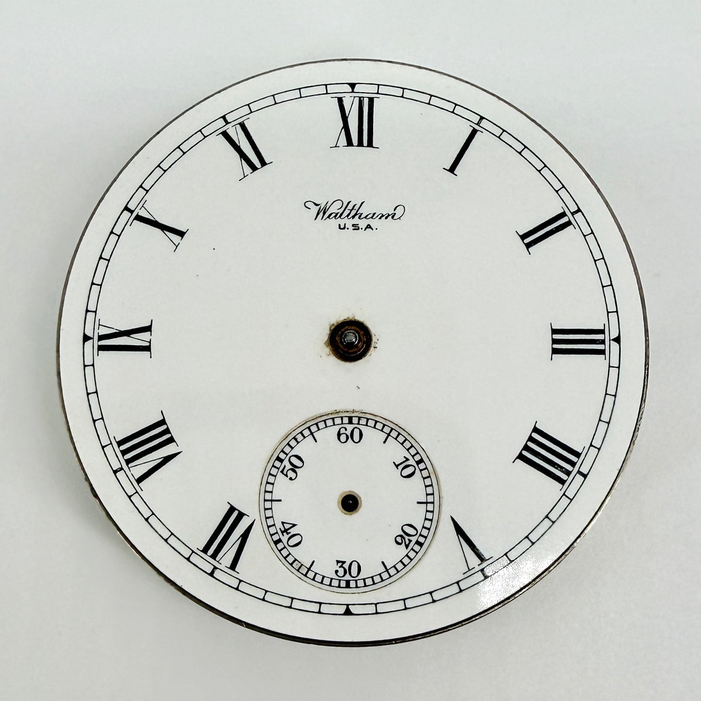 Antique Waltham P.S. Bartlett Pocket Watch Movement 16s c.1919 Spares or Repair