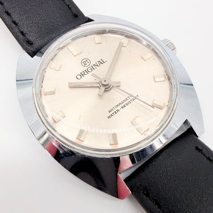 21 Original Vintage Swiss Manual Wind Wristwatch – c.1970s – Working