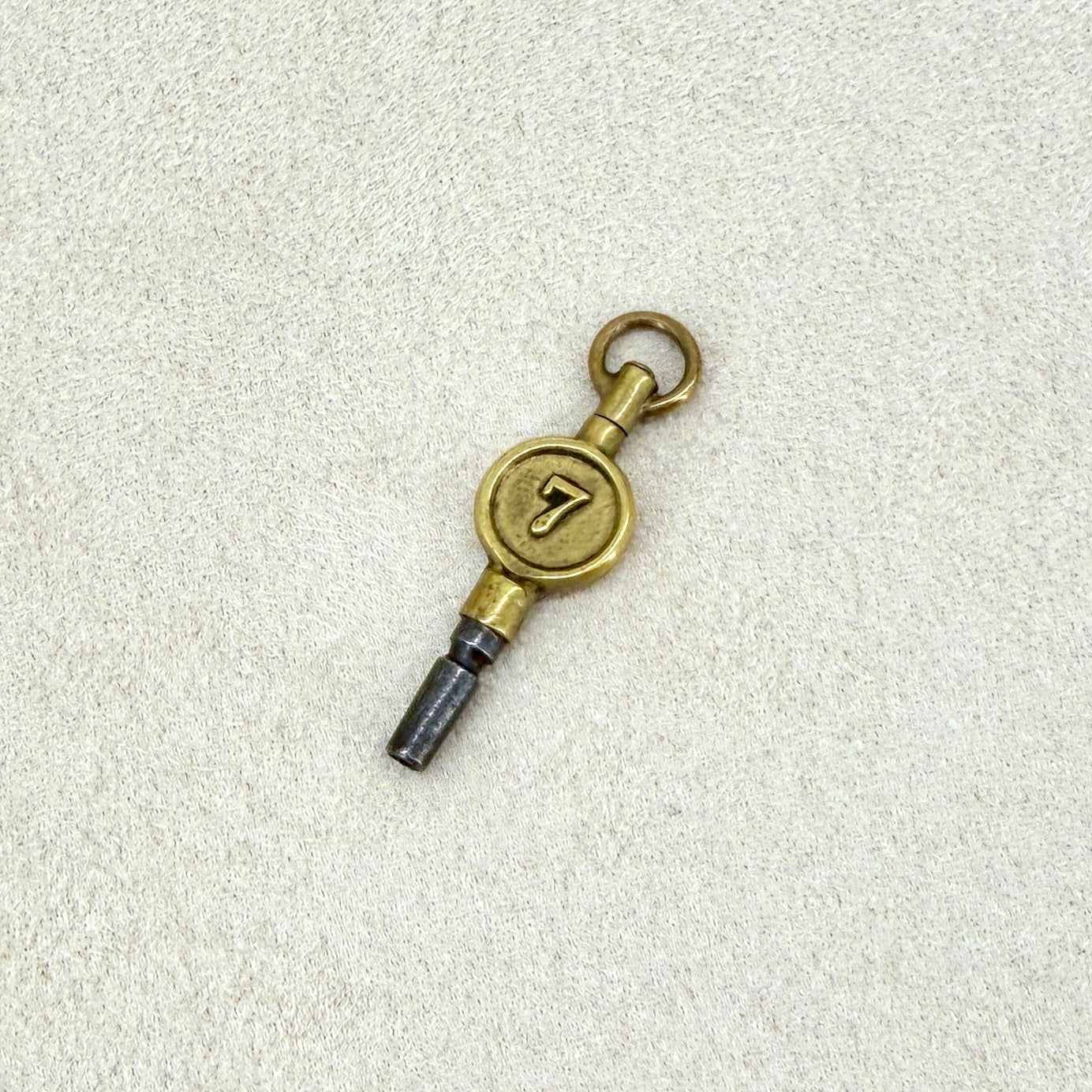 Antique Pocket Watch Winding Key – 1.6mm Square – c.19th Century