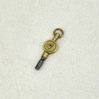 Antique Pocket Watch Winding Key – 1.6mm Square – c.19th Century