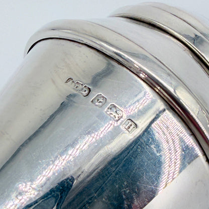 Antique Sterling Silver Salt & Pepper Pots – Birmingham 1932 – A. L. Davenport