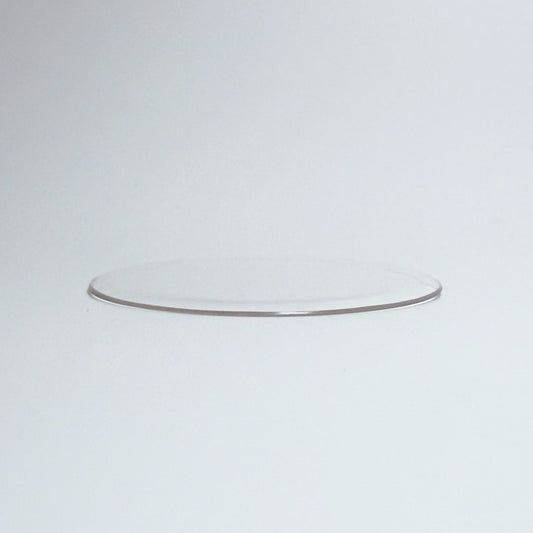 Antique New Old Stock - 36.1 mm - Round Extra Low Dome - Mineral Glass Watch Crystal - image 2