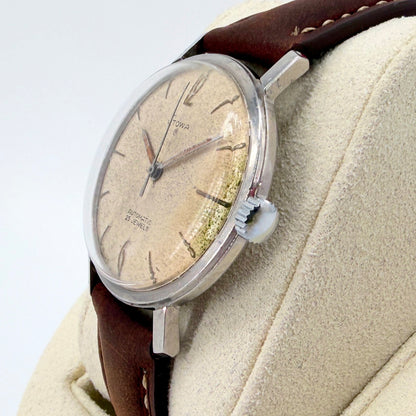 Vintage Stowa Automatic Watch - 25 Jewels - P.U.W 1260 - c.1960s