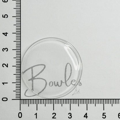 Antique Pocket Watch Crystal – 37.1 mm – Round Flat Top – Mineral Glass