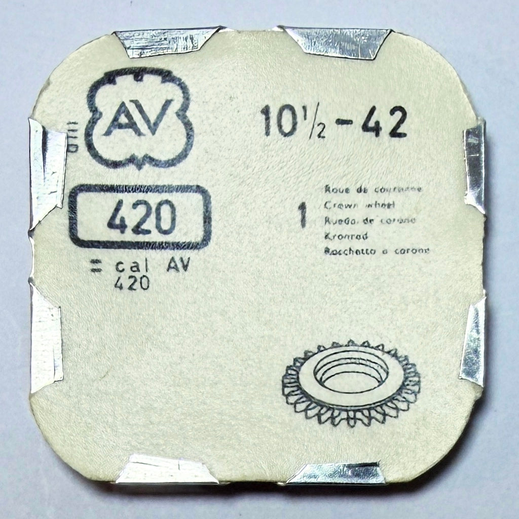 Aurore-Villeret AV 42 - Crown Wheel - 420