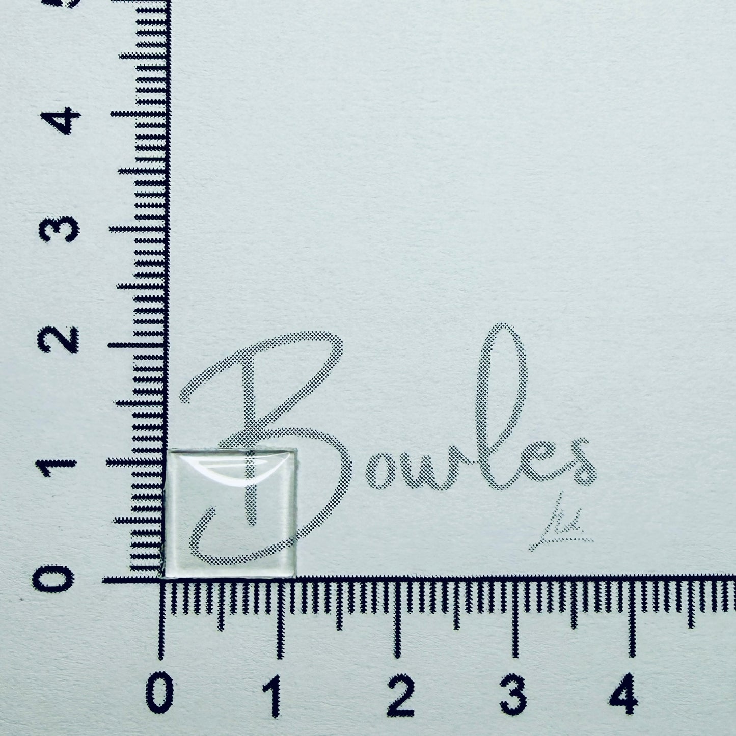 Square - Domed - P.X. Acrylic Watch Crystals - Vintage New Old Stock