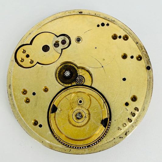 Antique Pocket Watch Movement - 36.1mm – Spares or Repair