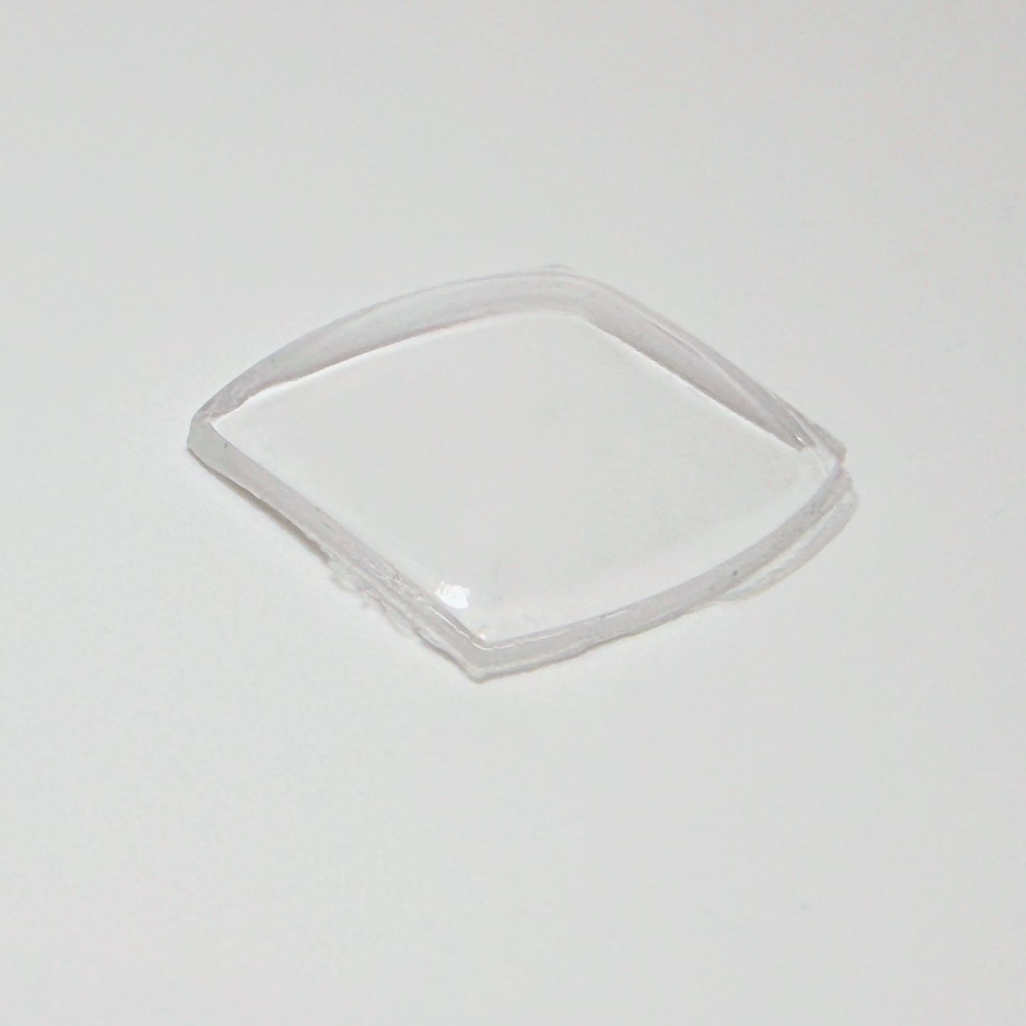 Tonneau / Barrel (PMT Series) - Bottom Edge Curved (Short Sides) - G-S Flexo Acrylic Watch Crystals - Vintage New Old Stock