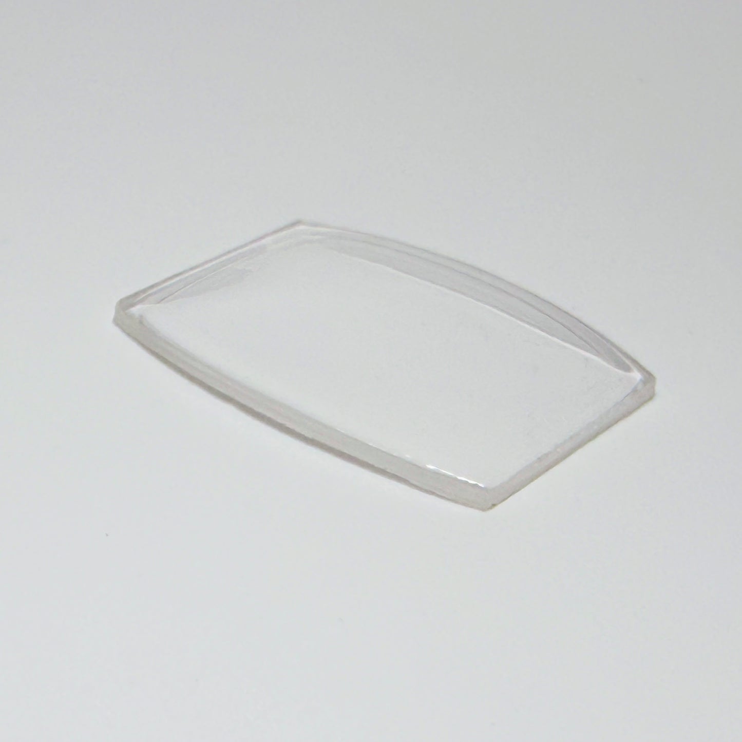 Tonneau / Barrel (PMT Series) - Bottom Edge Curved (Long Sides) - G-S Flexo Acrylic Watch Crystals - Vintage New Old Stock