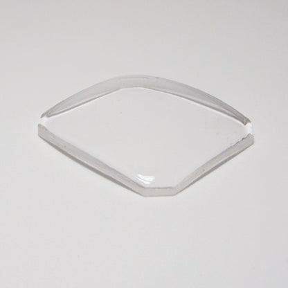 Octagon - Bottom Edge Curved (Both Sides) - G-S Flexo Acrylic Watch Crystals - Vintage New Old Stock